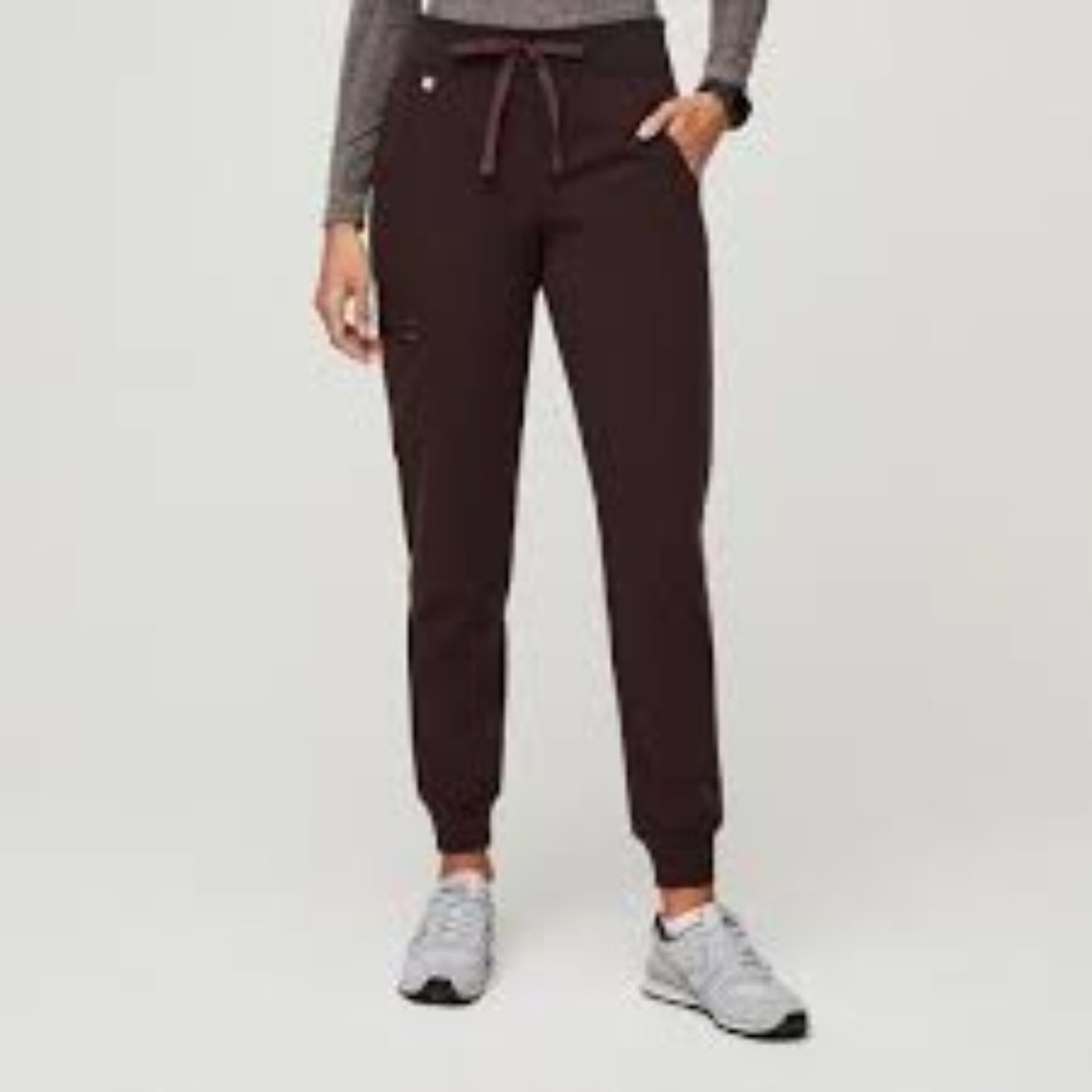 FIGS **LIMITED EDITION**  Espresso Zamora high waist jogger scrub pants XL NWT